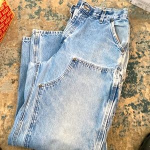 Worn look Carhart jeans